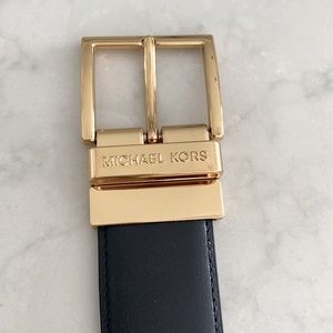 Michael Kors navy blue women’s belt. 38 in